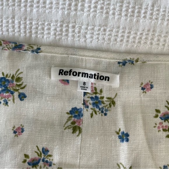 REFORMATION LINEN TOP - Picture 7 of 12